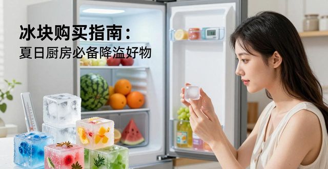 江北冰块购买指南：夏日厨房必备降温好物